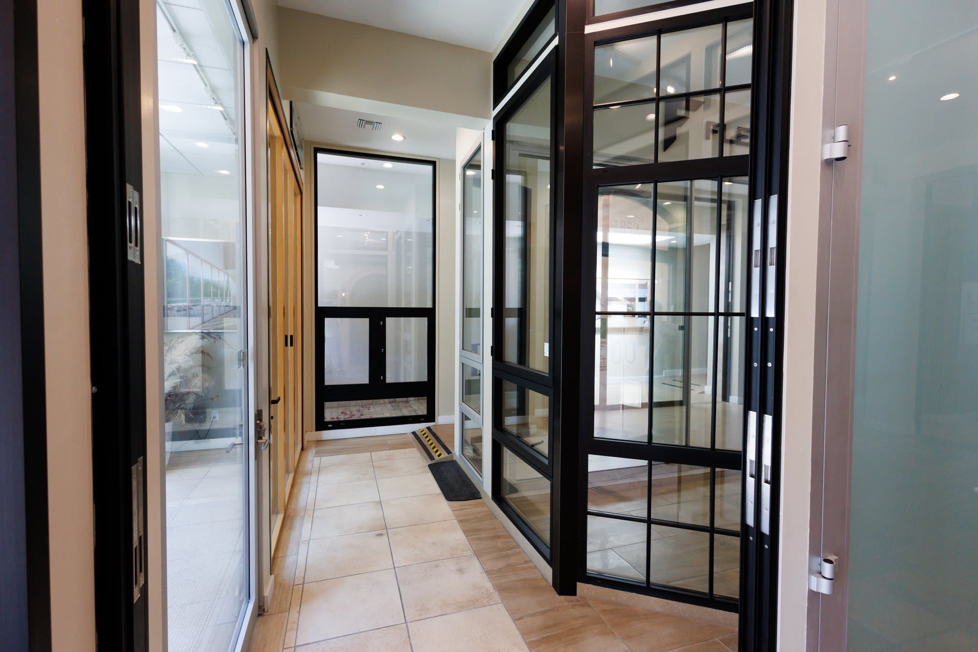 Fleetwood Windows & Doors on display in the HDR Windows showroom