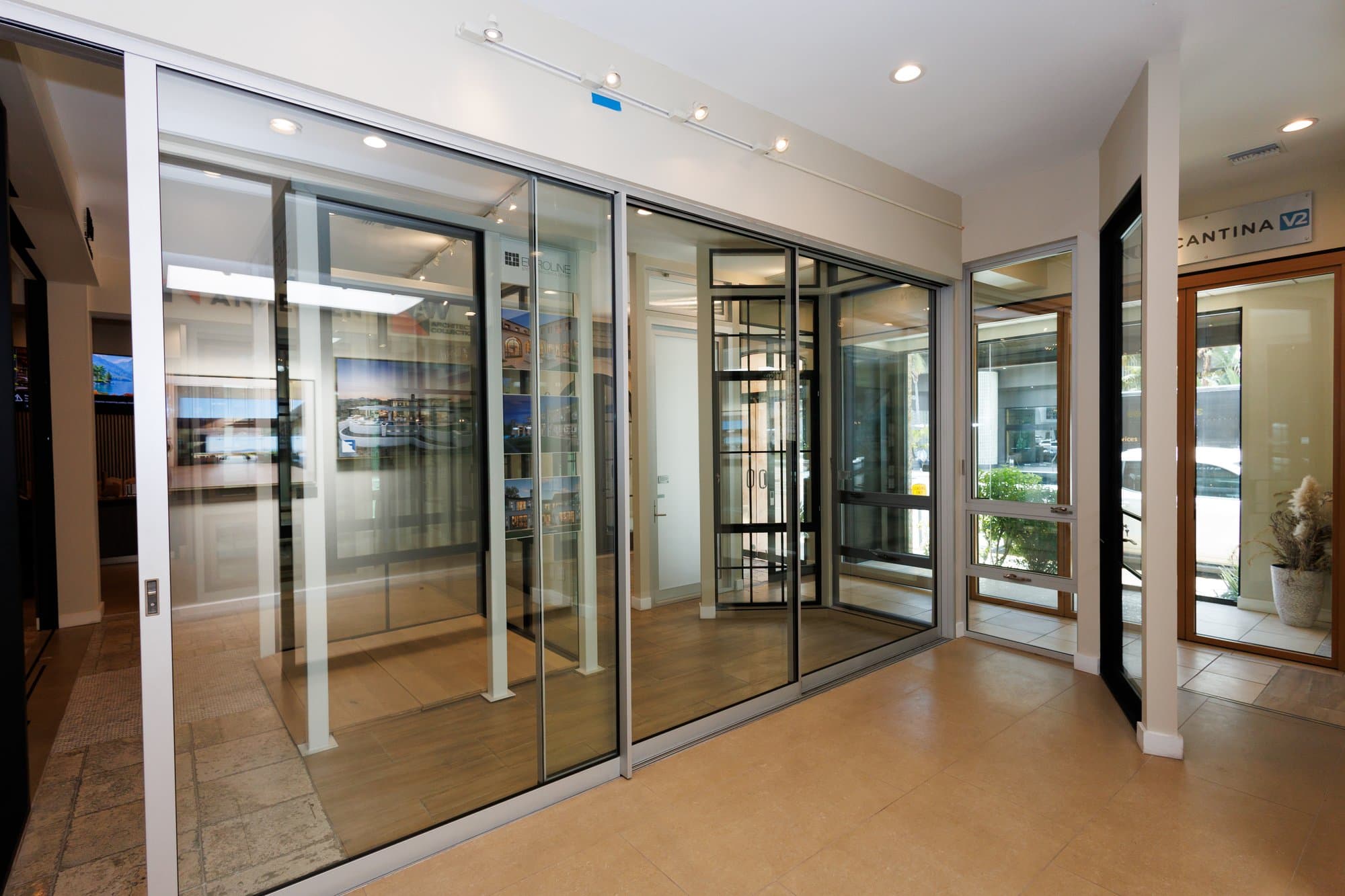 Fleetwood Windows & Doors on display in the HDR Windows showroom