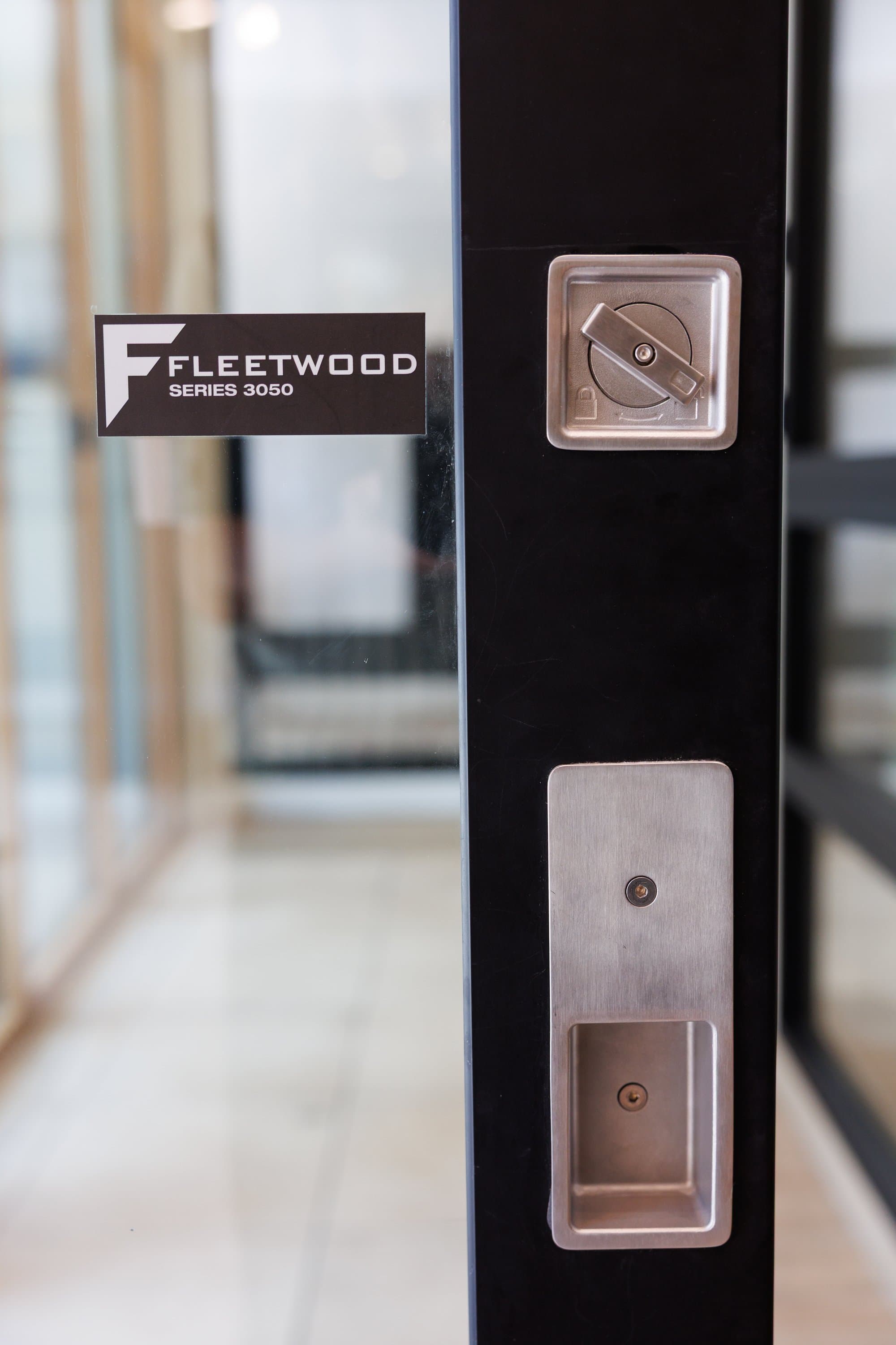 Fleetwood Windows & Doors on display in the HDR Windows showroom