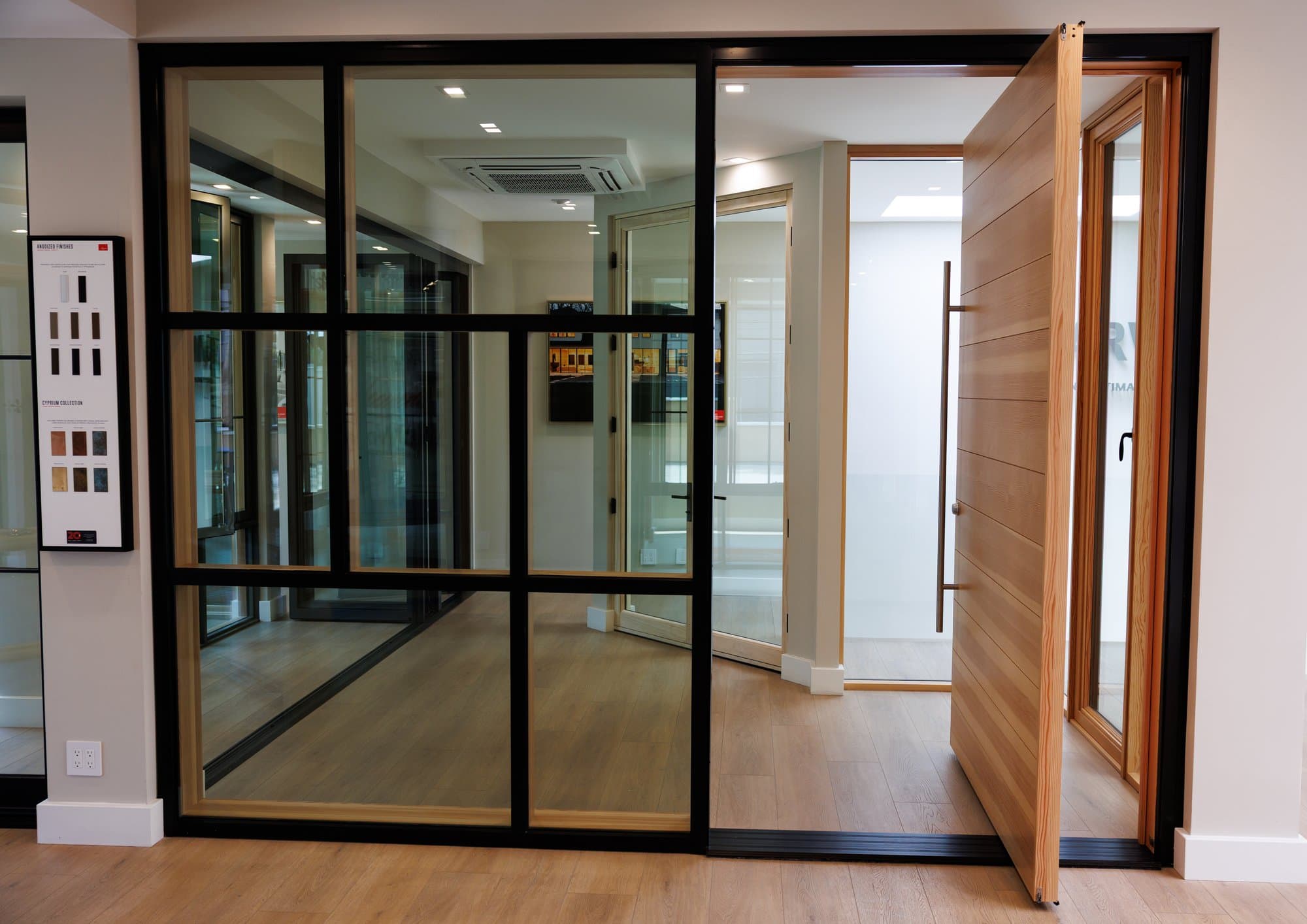 Loewen Windows & Doors on display in the HDR Windows showroom