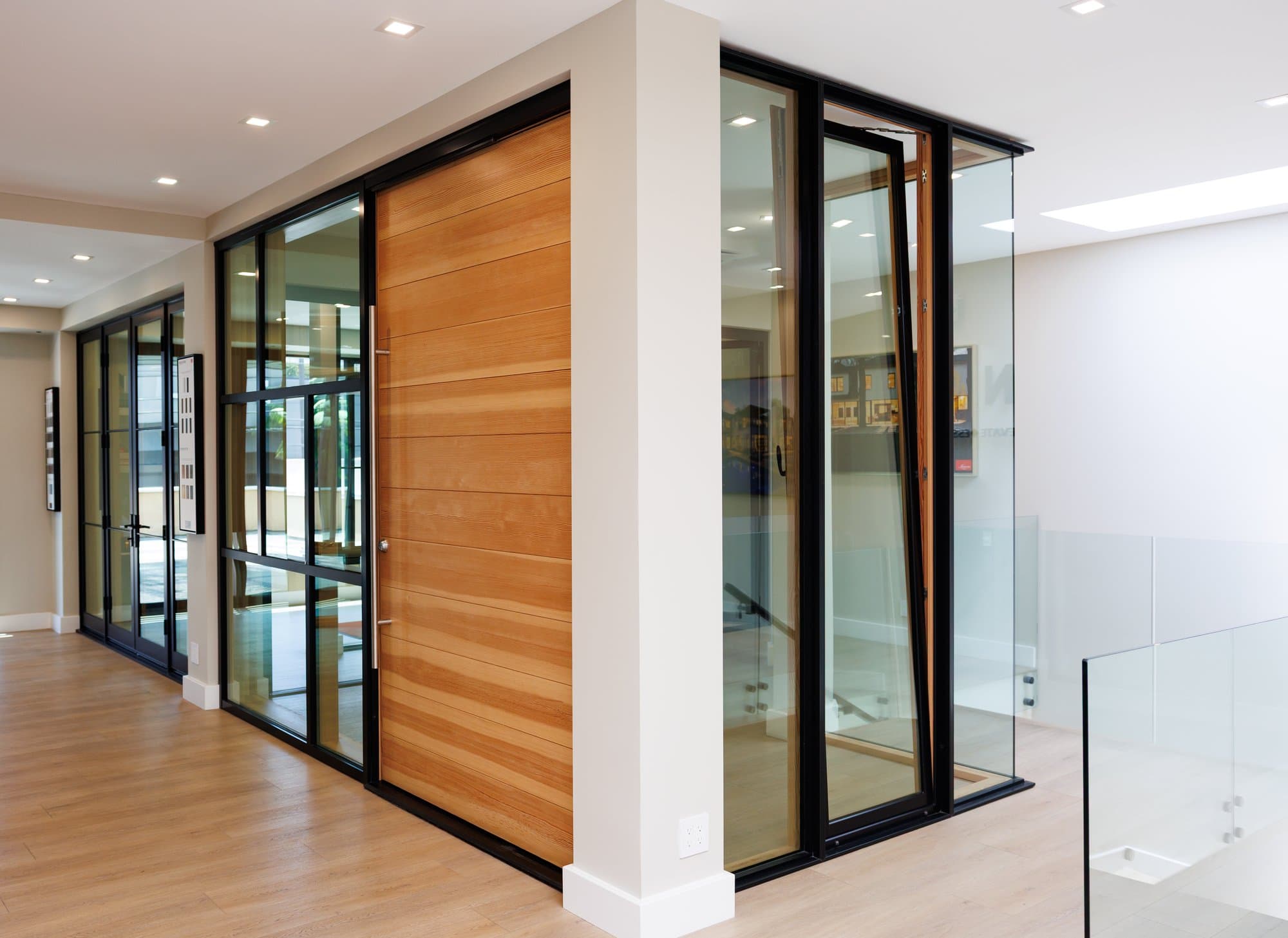 Loewen Windows & Doors on display in the HDR Windows showroom