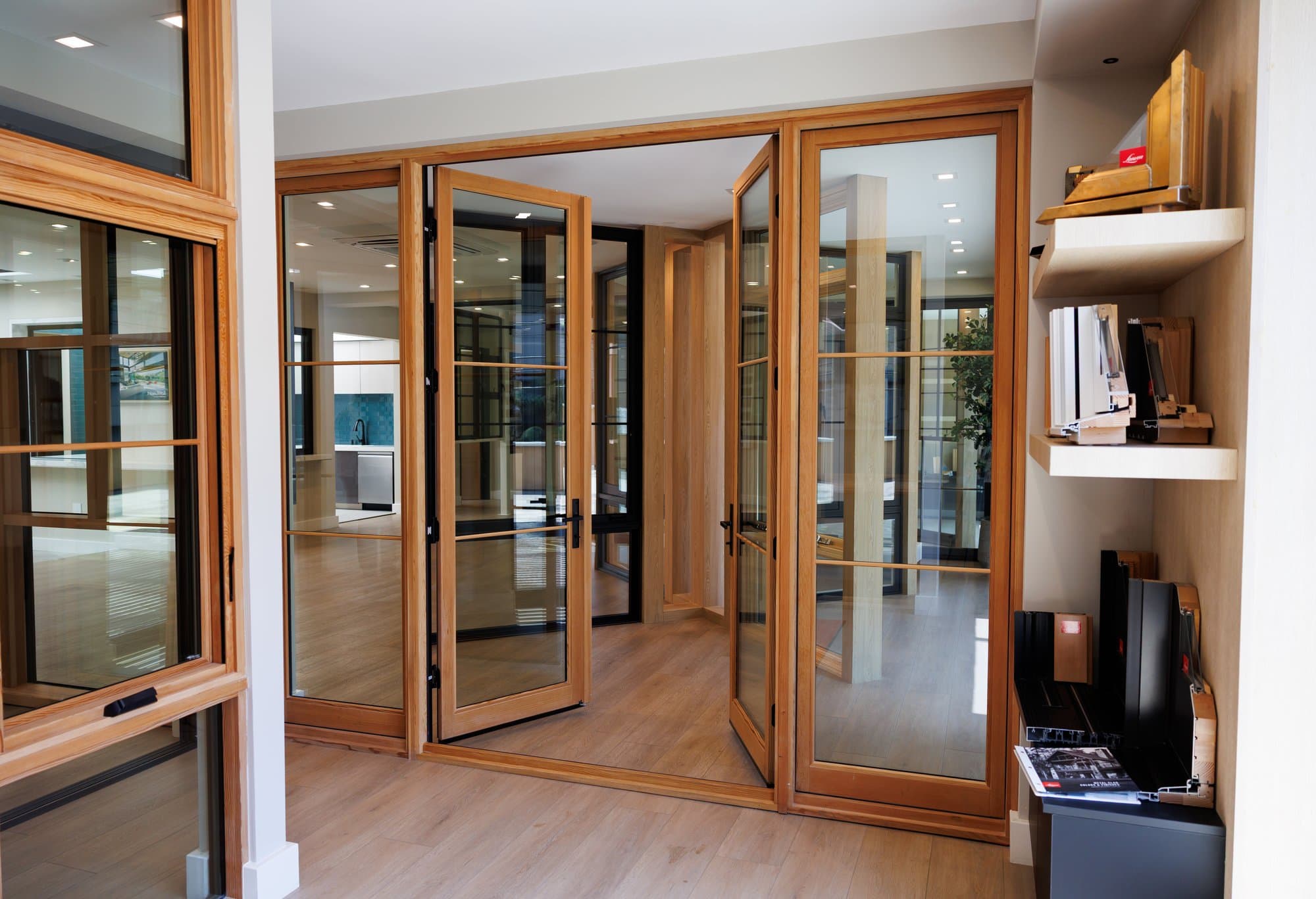 Loewen Windows & Doors on display in the HDR Windows showroom