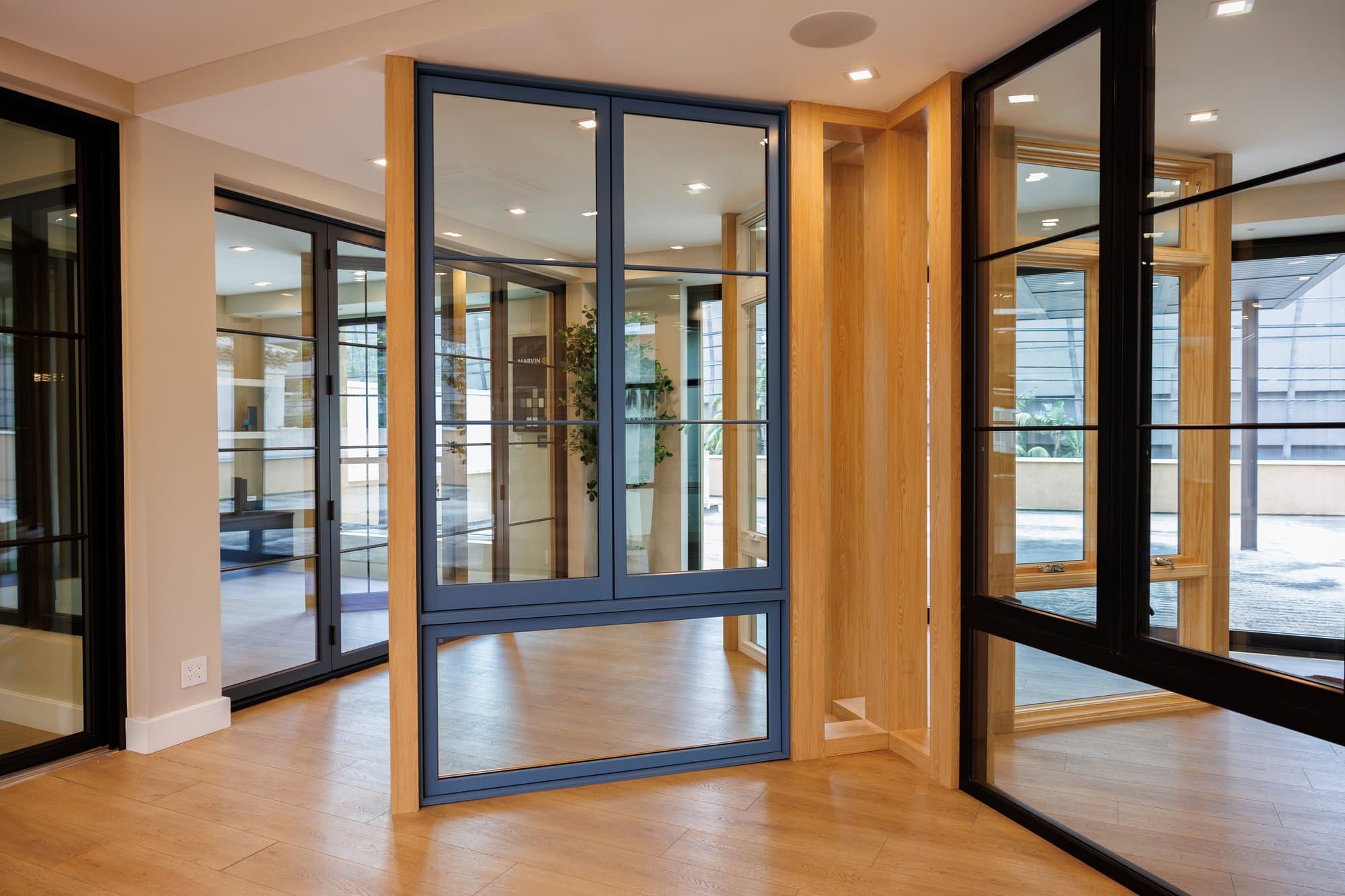 Marvin Windows & Doors on display in the HDR Windows showroom